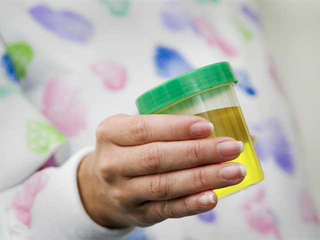 What causes blood in urine during pregnancy? Can it affect